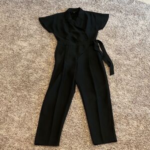 Banana Republic Black Wrap Jumpsuit, Size 2